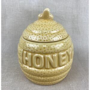 Vintage Tender Heart Treasure Honey Pot Hive 1997 Bee Handle